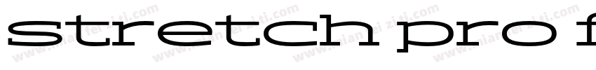 stretch pro font字体转换